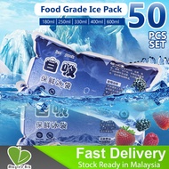 180-600ml Instant Cloth Beg Ice Pack Bag Self-Absorbent Repeated Use Express Refrigerated Fresh-keep