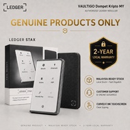 Ledger Stax Hardware Wallet | Penjual Semula Sah Ledger | E Ink 3.7” | Bluetooth NFC USB-C Qi