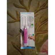 battery earpick with lamp