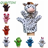 QUINTON Hand Puppets For Animal, Plush Toy 24 Types Adorable Hand Puppets, Story Telling Cloth Props Dolls Educational Animals Hand Finger Puppet Kids Gift