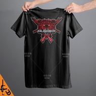 Kalashnikov Tactical T-shirt BEAR AK47 AK102 KR103 Men's Soft Premium Round Neck Short Sleeves Overs