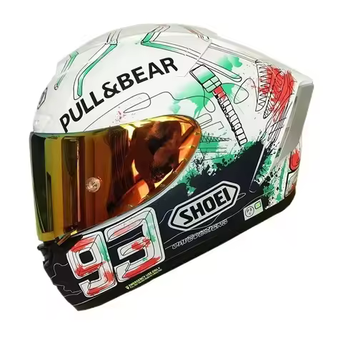 Shoei X-Spirit III Catalunya Full Face Helmet X-Fourteen X-14 X14 Motorcycle Helmets Riding Motocros