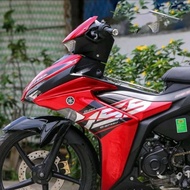 (Tx) Processed Decal Sticker - RC Model - Exciter 155 - Red Sticker