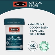 [EXP 31 OCT 2026] Swisse Ultivite E-Sential Multivitamin Plus 60 Tabs