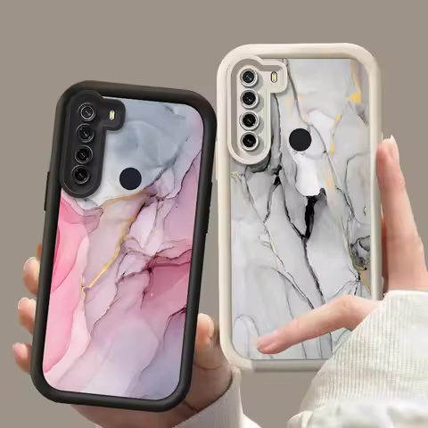 note8pro Marble Silicone Phone Case On For Xiaomi Redmi Note 8 7 9 Pro Max 9s redmi 9 9a 9c 9t note9