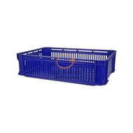 1x TOYOGO 16L Industrial Stackable Basket bakery Container big (Code:4626) Plastic Food Basket Lumos Lumos