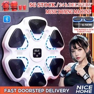 NC SG Ready Stocks1-3 day delivery Music Boxing Machine Free Boxing GlovesBoxing Trainer Electronic