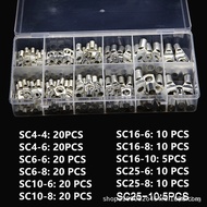 Cold-pressed Circular Copper Terminal SC Cross-border Wiring Lug Peek Connector Boxed170pcs Speciall