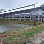rangka baja ringan atap spandek galvalume buat atap kandang ayam