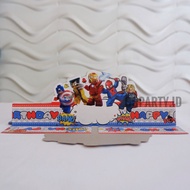 LEGO AVENGER PAPER CROWN CROWN CHILDREN'S BIRTHDAY BIRTHDAY