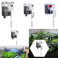 XLWLLNJ Adjustable Aquarium Filter Slim HOB Filtration Box Efficient Water Pump for Aquarium Deconta