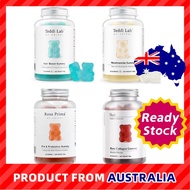 Unichi Gummy Bear 60 Gummies (Rose Collagen / Pre & Probiotics / Niacinamide / Hair Boost)