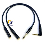 Good Quality 6mm 6.5mm Jack Extension Cord, Length 0.5m-1m-3m-5m-8m-10m - 6mm male mono wire to 6mm 