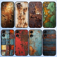 U2D Creative industrial style rusty pattern for OPPO Reno 8T 7 lite 7z 5G 6 4G 11F 12F 12FS 12 TPU s