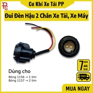 Lamp Holder 1156 / 1157 – Truck Taillight Bulb Holder, 1 Pin & 2 Pins, Swivel Shank