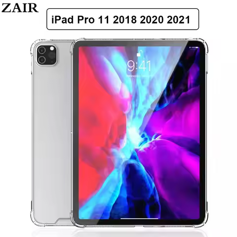 Clear Case for iPad Pro 11 11 inch case Anti-fall soft TPU silicone tablet cover for Apple iPad Pro 