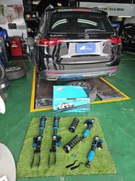 BENZ GLE 450 更換 JK RACING SS2 等級 海外版 2-way 氮氣瓶 避震器 ~ 車宮