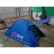 Cover Tenda Kapasitas 2-3 Person - Double Layer Tenda - Pelindung Tenda Dome