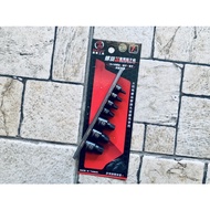 $Table Wheel Machine Line $Zealux Zealux Tool Spiral Socket Screwdriver Set-7 Pieces Set/Broken Toot