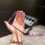 Casing For Vivo Y100 5G / Y100 4G tpu SJFS High-definition transparent drop-resistant phone case