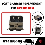 Charger Port for Nintendo 2DS 3DS NDSI Replacement Charger Hole NEW OLD 2DS 3DS NDSI REGULAR XL LL