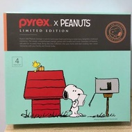 Corelle 康寧餐具康寧 Snoopy - Pyrex x Peanuts 限量版 玻璃保鮮密封盒套裝 (630ml + 345ml) 香港行貨