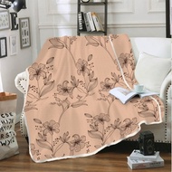 Hannah Kintakun Polyester Cream Anti-Allergy Flannel Blanket 160 x 200