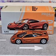 POP RACE PR64-92 MCLAREN F1 ORANGE SEALED BOX