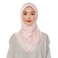 (LIMITED STOCK)Naelofar Tahira Satin Twill Square Tudung Bawal Satin Hijab Square Hijab