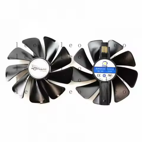 FF for Pair Fans Cooler Fan For Sapphire Nitro Pulse RX 470 480 570 580 CF1015H12D 95mm