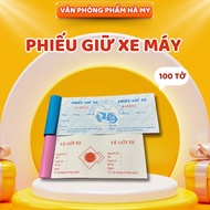 Combo of 2 motorcycle tickets, size 7x16cm, with and without numbers