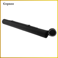 Gepnoo Hard Rod Case Bag Black Fly Fishing Rod Tube for 9FT/10FT Fly Rods, Black
