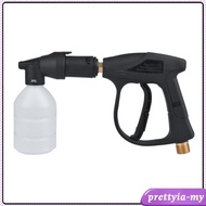 [PrettyiaMY] Portable Pressure Foam Washer Generator for Soap Nozzle Jet Water 16x7cm A