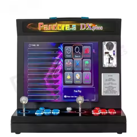 17 Inch Mini Arcade Game Bartop Arcade Box Game Console Video 3D Retro Arcade Game Machine