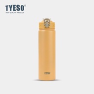 Tyeso tumbler water cup vacuum flask 600ML750ML with straw portable stainless steel sports water bot