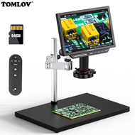 【🔥4K & Autofocus & High performance🔥】TOMLOV 4K Autofocus Microscope TM4K-AF Max 10.1" HDMI Digital M