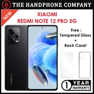 Xiaomi Redmi Note 12 Pro 5G 256GB Rom + 8GB Ram / Global Version (FREE : TEMPERED GLASS + BACK CASE)