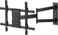 TV Wall Mount Swivel WHYFONE Tilting Universal Corner TV Mount 83.8 cm Long Arm Full Motion Wall Mou
