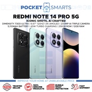 [Malaysia Set] Redmi Note 14 Pro 5G | Redmi Note 14 Pro+ 5G (256GB ROM | 12GB RAM) 1 Year Xiaomi Mal