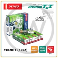Original Denso Iridium TT Spark Plug IK20TT (4 Piece) For Proton Perodua Chevrolet Hyundai Naza Kia