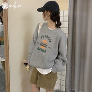 [S - 7XL] Women's Crewneck Hoodie Sweater Size SML XL XXL XXXL XXXXL XXXXXL Oversize Latest Trendy E