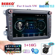 REAKOSOUND Head unit, diagonal: 8, "2 DIN, 1GB / 16GB