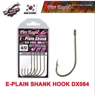 (MADE IN KOREA) MATA KAIL E - PLAIN SHANK FIRE EAGLE DX 084 FISHING HOOK MADE FROM HIGH QUALITY TOUR