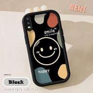 For OPPO R17 R15 Pro R11 R11S Colorful Smiley Face Phone Casing Soft Silicone TPU Full Cover Shockproof Camera Lens Protect Case
