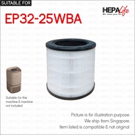 Electrolux EP32-25WBA Ultimate Home 300 Compatible Replacement Hepa Carbon Filter - Hepalife