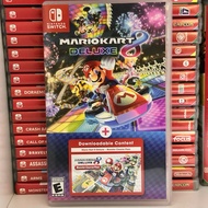 Nintendo Switch Mario Kart 8 Deluxe + Booster Course Pass Used Physical Games