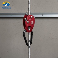 Perfeclan Self-locking Rope Grab Aviation Aluminum Fall Arrester Climbing Rope Protector for Rope Ac