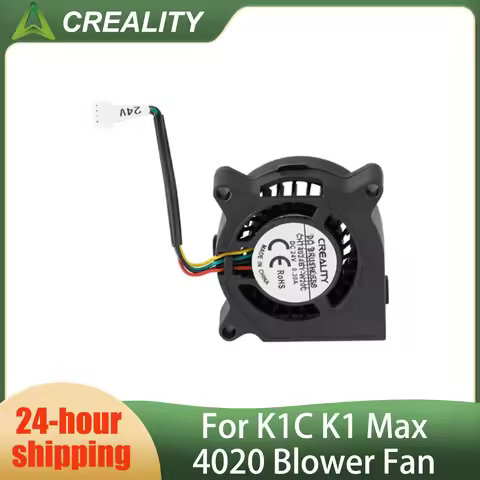 CREALITY 3D Printer Accessories 4020 Blower Fan for K1C_K1 Max DC24V 0.3A _L60_1.25-4P Brand New Ori