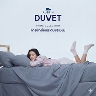 AUSTIN Penang Mattress PRIME collection Bedding Set Bed Sheet + Duvet Cover Indigo Blue (Stone)