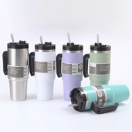 600ml / 890ml Tumbler Mug Handle Stainless Steel Vacuum Thermal Cup Coffee Mug